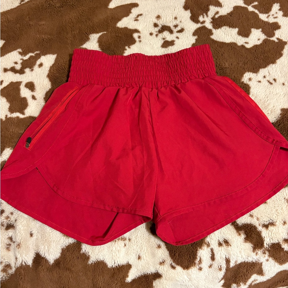 Red Women's Shorts